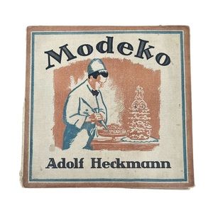 Vintage Modern Decorative Art in Confectionery Modeko New Series by A. Heckmann